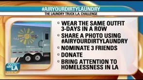 THE LAUNDRY TRUCK LA ON GOOD DAY LA
