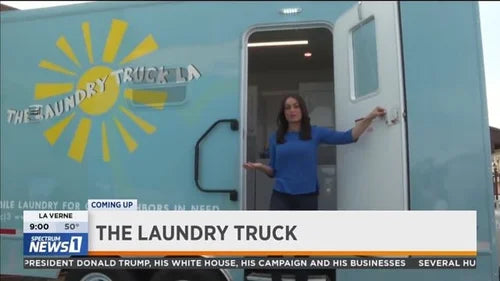 The Laundry Truck LA in Spectrum News1